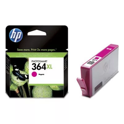 HP Nr.364XL (CB324EE) eredeti magenta TINTAPATRON / INK CARTRIDGE, ~750 oldal (Leértékelt! Részletek a leírásban.)