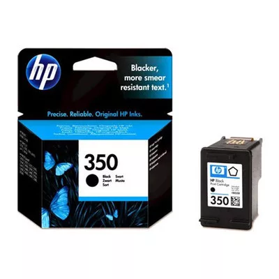 HP Nr.350 (CB335EE) eredeti fekete TINTAPATRON / INK CARTRIDGE, ~200 oldal