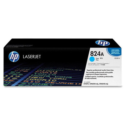 HP CB381A (824A) cián eredeti tonerkazetta (≈21000 oldal)