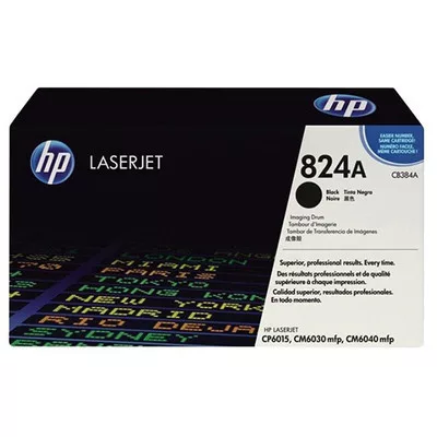 HP CB384A (824A) fekete eredeti DOBEGYSÉG / DRUM,drum (≈35000 oldal) ► Legális! ◄