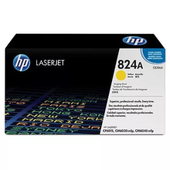   HP CB386A (824A) sárga eredeti DOBEGYSÉG / DRUM,drum (≈35000 oldal) ► Legális! ◄