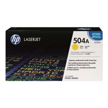   HP CE252A (504A) sárga eredeti tonerkazetta (≈7000 oldal) ► Legális! ◄