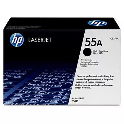HP CE255A Toner FEKETE / BLACK 6.000 oldal kapacitás No.55A ► Legális! ◄