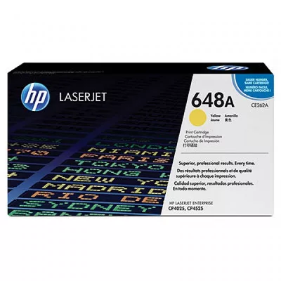 HP CE262A Toner sárga 11.000 oldal kapacitás No.648A ► Legális! ◄