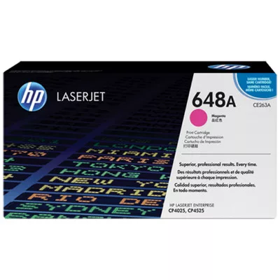 HP CE263A Toner Magenta 11.000 oldal kapacitás No.648A ► Legális! ◄
