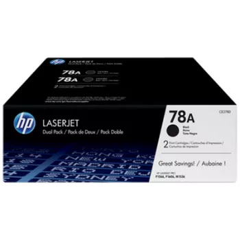   HP CE278AD Toner FEKETE / BLACK 2*2.100 oldal kapacitás No.78A ► Legális! ◄