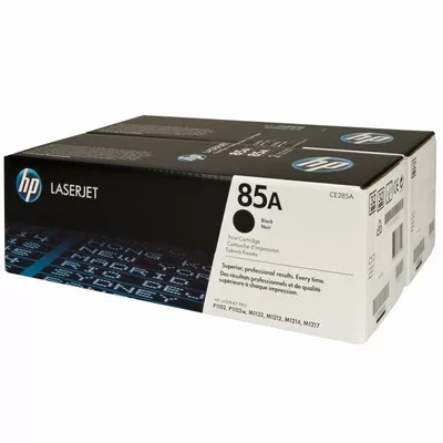 HP CE285AD Toner FEKETE / BLACK 2*1.600 oldal kapacitás No.85A ► Legális! ◄