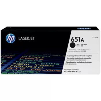   HP CE340A Toner FEKETE / BLACK 13.500 oldal kapacitás No.651A ► Legális! ◄