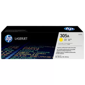   HP CE412A Toner sárga 2.600 oldal kapacitás No.305A ► Legális! ◄