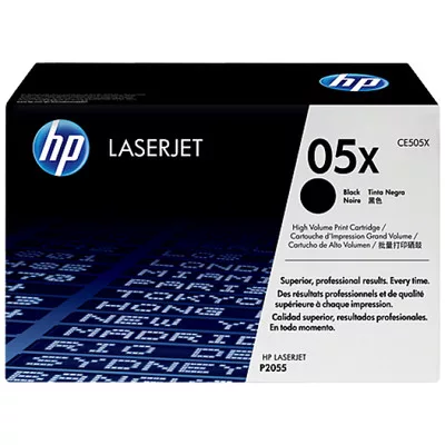 HP CE505X Toner FEKETE / BLACK 6.500 oldal kapacitás No.05X ► Legális! ◄