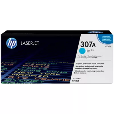 HP CE741A Toner CIÁN / CYAN 7.300 oldal kapacitás No.307A ► Legális! ◄