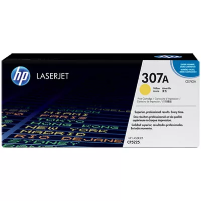 HP CE742A Toner sárga 7.300 oldal kapacitás No.307A ► Legális! ◄