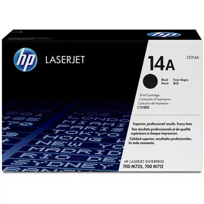 HP CF214A (14A) eredeti fekete tonerkazetta (~10000 oldal) ► Legális! ◄