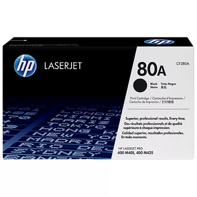 HP CF280A Toner FEKETE / BLACK 2.560 oldal kapacitás No.80A ► Legális! ◄