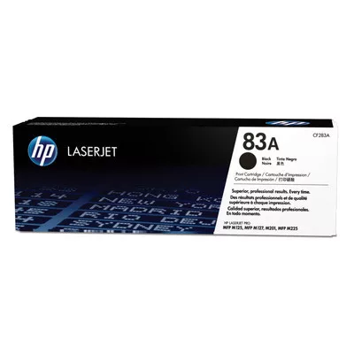HP CF283A Toner FEKETE / BLACK 1.500 oldal kapacitás No.83A ► Legális! ◄