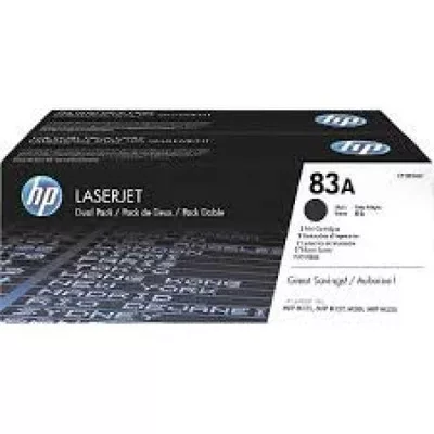 HP CF283AD Toner FEKETE / BLACK 2*1.500 oldal kapacitás No.83A ► Legális! ◄