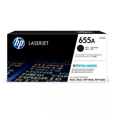 HP CF450A Toner FEKETE / BLACK 12.500 oldal kapacitás No.655A ► Legális! ◄