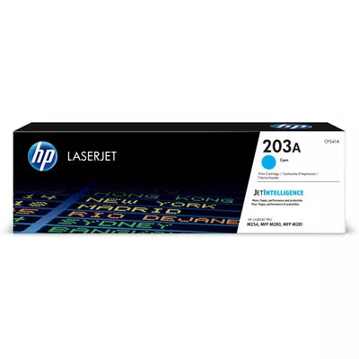 HP CF541A EREDETI Toner CIÁN / CYAN 1.300 oldal kapacitás No.203A ► Legális forrásból