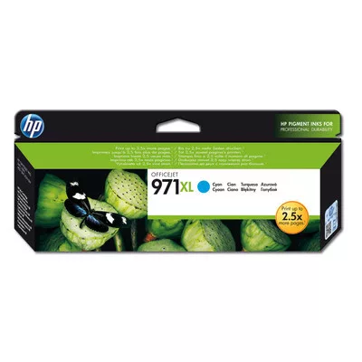 HP CN626AE Tintapatron CIÁN / CYAN 6.600 oldal kapacitás No.971XL ► Legális! ◄