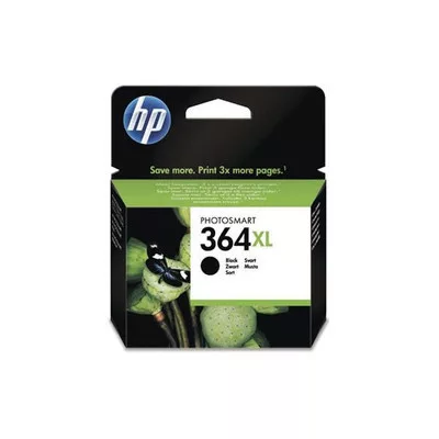 HP Nr.364XL (CN684E) eredeti fekete TINTAPATRON / INK CARTRIDGE, ~550 oldal (Leértékelt! Részletek a leírásban.)