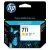 HP Nr.711 (CZ132A) eredeti sárga TINTAPATRON / INK CARTRIDGE, ~870 oldal