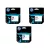 HP Nr.711 (CZ135A) eredeti magenta TINTAPATRON / INK CARTRIDGE triopakk, ~2610 oldal