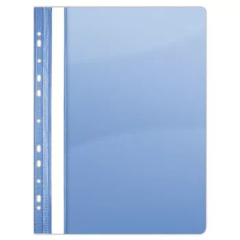 Gyorsfűző, lefűzhető, PVC, A4, DONAU, kék 10 db