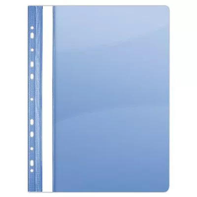 Gyorsfűző, lefűzhető, PVC, A4, DONAU, kék 10 db