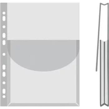   Katalógustartó genotherm, lefűzhető, A4, 170 mikron, víztiszta, 27 mm, DONAU