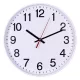 Falióra, 34 cm, OFFICE PRODUCTS, fehér keret 1 db