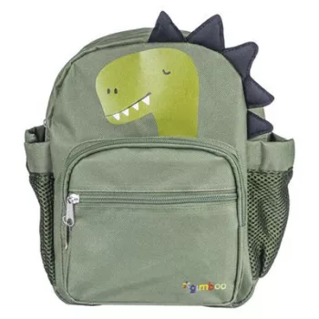   Hátizsák, ovis, 3 rekeszes, "Gimboo", dinoszaurusz, zöld 1 db