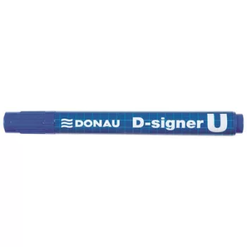   Alkoholos marker, 2-4 mm, kúpos, DONAU "D-signer U", kék 1 db