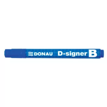   Táblamarker, 2-4 mm, kúpos, DONAU "D-signer B", kék