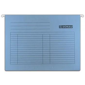 Függőmappa, karton, A4, DONAU, kék 25 db