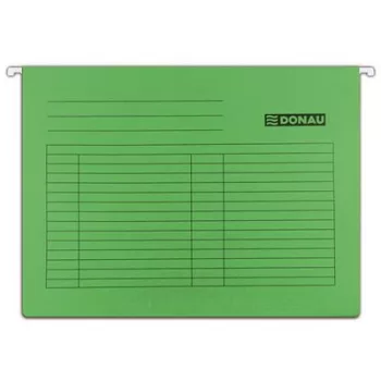 Függőmappa, karton, A4, DONAU, zöld 25 db