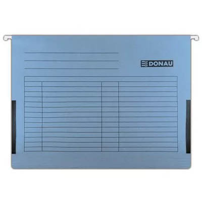 Függőmappa, oldalvédelemmel, karton, A4, DONAU, kék 25 db