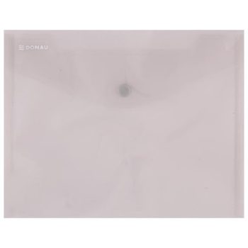 Irattartó tasak, A5, PP, patentos, DONAU, szürke