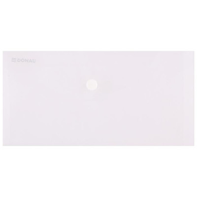 Irattartó tasak, DL, PP, patentos, DONAU, áttetsző