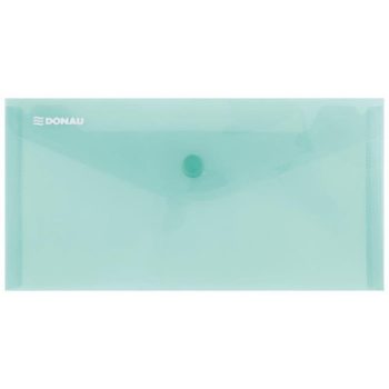 Irattartó tasak, DL, PP, patentos, DONAU, zöld