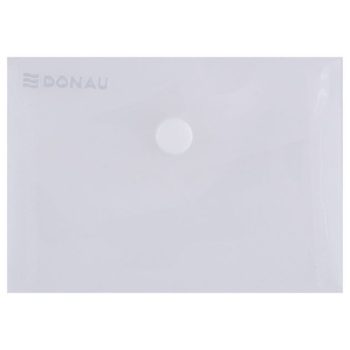 Irattartó tasak, A7, PP, patentos, DONAU, áttetsző