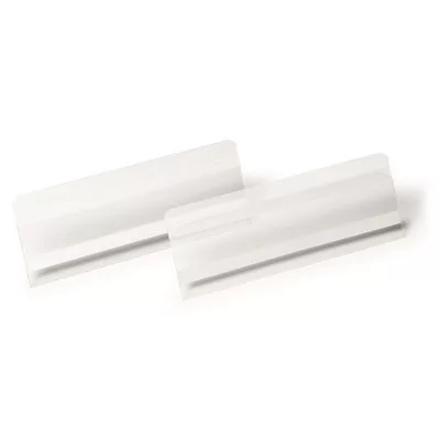Logisztikai zseb, 210x74 mm, fekvő, DURABLE "HARD COVER", öntapadó csíkkal, átlátszó 10 db