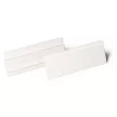 Logisztikai zseb, 210x74 mm, fekvő, DURABLE "HARD COVER", öntapadó csíkkal, átlátszó 10 db