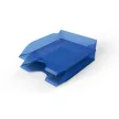Irattálca, műanyag, DURABLE, "Basic", áttetsző kék