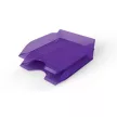 Irattálca, műanyag, DURABLE, "Basic", áttetsző lila