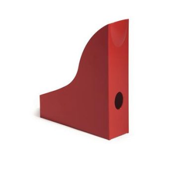   Iratpapucs, műanyag, 73 mm, DURABLE, "Basic", piros