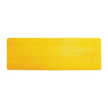  Padlójelölő matrica, 50x150 mm, DURABLE "Csík", sárga 10 db