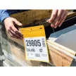 Logisztikai zseb, A5, fekvő, DURABLE, dróttal, sárga 50 db