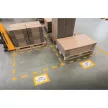 Padlójelölő ablak, sárga, A4, eltávolítható, DURABLE 10 db