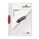 Gyorsfűző, klipes, A4, DURABLE "Swingclip® 30", piros 1 db