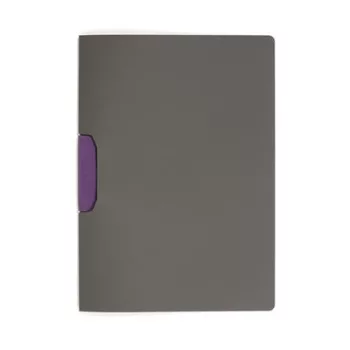   Gyorsfűző, klipes, A4, DURABLE "DURASWING® COLOR 30", lila 1 db